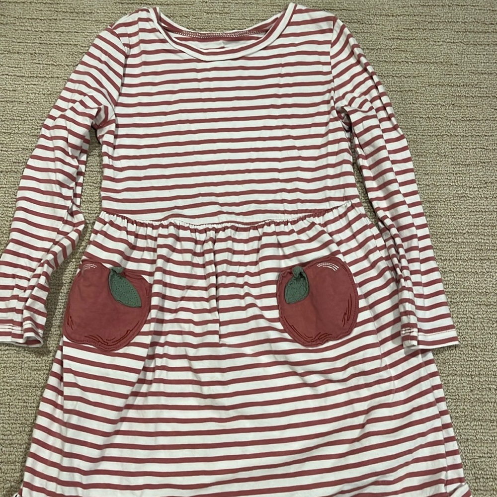 Carters back to school apple dress